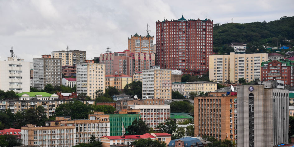 Вид Владивостока