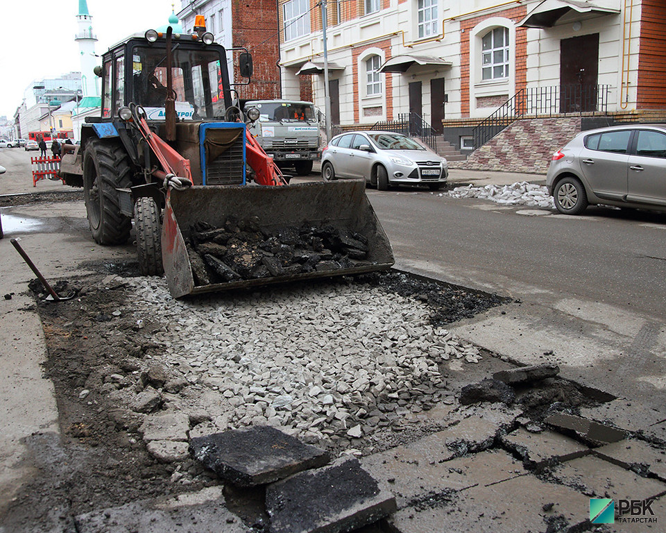 Власти Казани отчитались о ремонте дорог на 7,2 млрд рублей