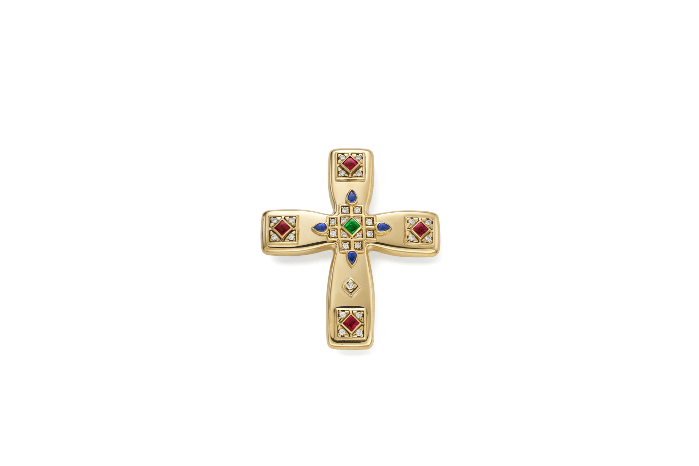 Брошь &quot;Византийский крест&quot;,&nbsp;Cartier, ок. 1993