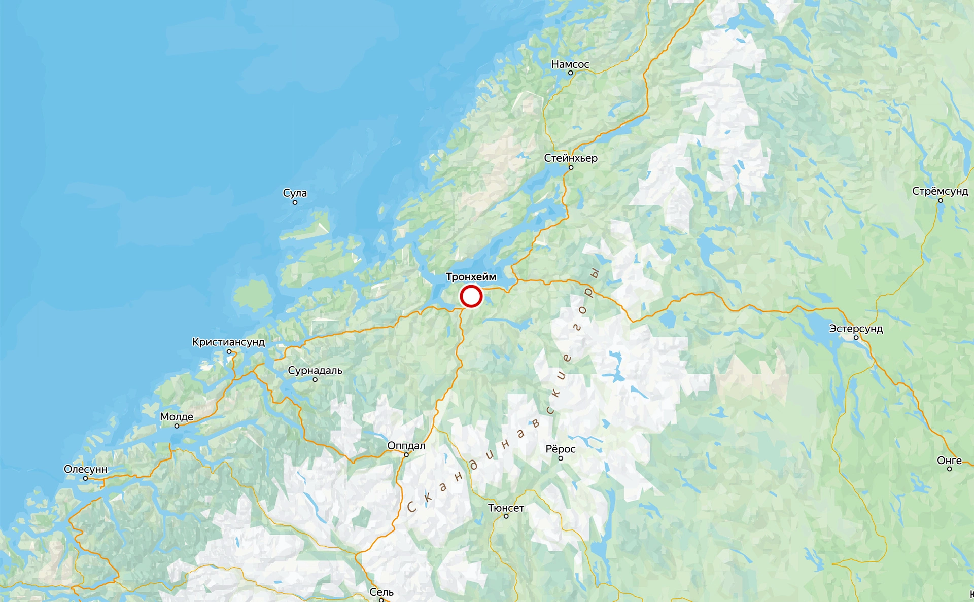 сервис «Яндекс.Карты»