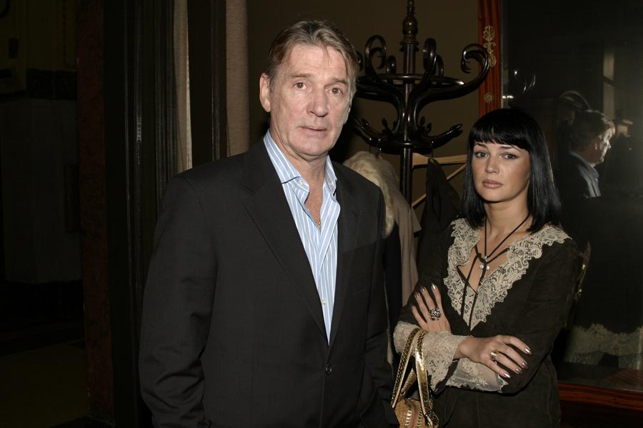 Александр Абдулов и Юлия Мешина, 2008 год