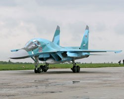 Минобороны России обновляет авиапарк бомбардировщиками Су-34