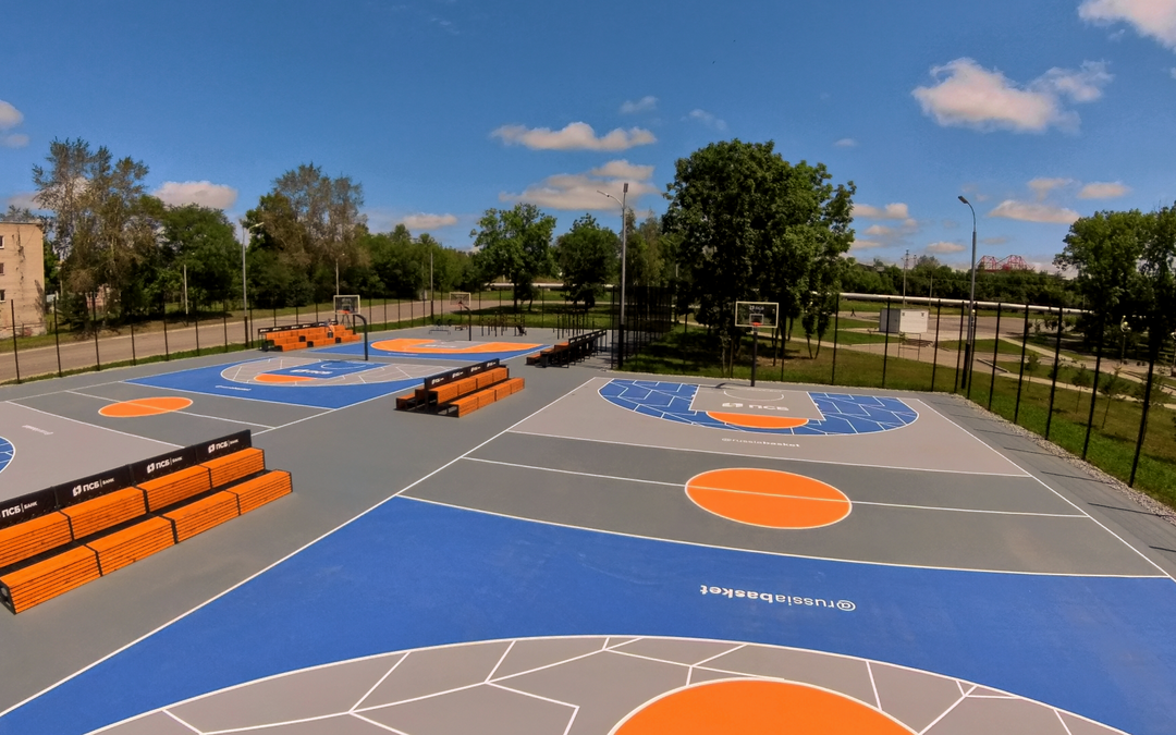 Центр уличного баскетбола в Хабаровске