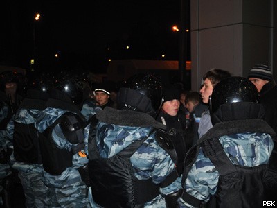 Беспорядки в Москве 15.12.2010. Фоторепортаж корреспондента РБК. 