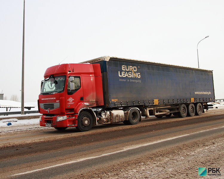 В Татарстане вводят ограничение движения для большегрузов