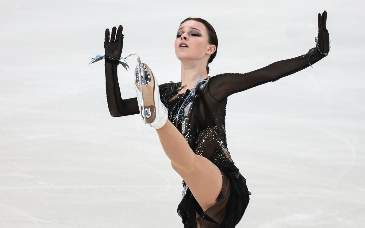 Олимпийская чемпионка Анна Щербакова