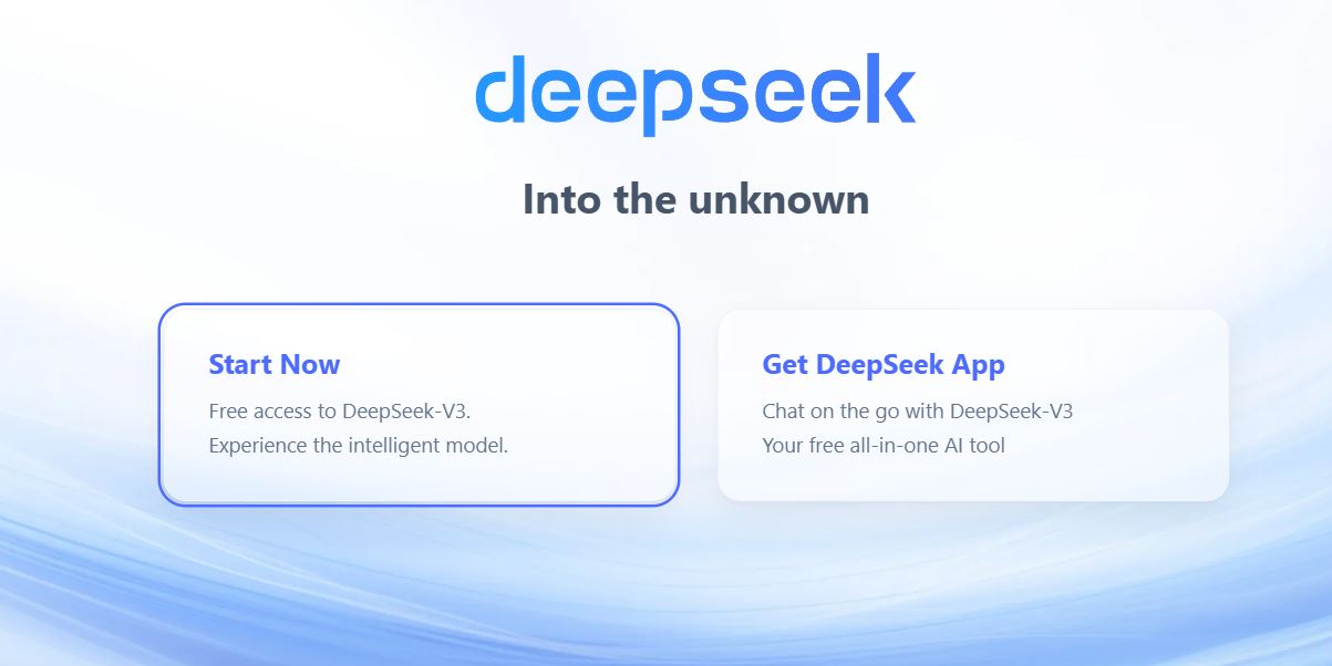 Регистрация в DeepSeek

