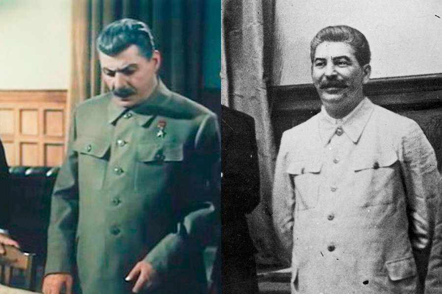 Михаил Геловани в фильме &laquo;Падение Берлина&raquo;, 1949 год