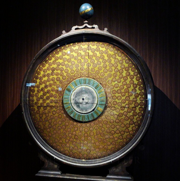 Часы &laquo;Мировое время&raquo; Андреаса Гертнера, около 1700