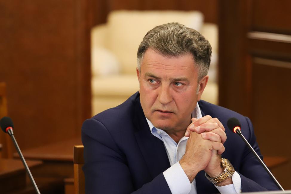Спикер регионального парламента Андрей Шимкив остался недоволен докладом бизнес-омбудсмена&nbsp;