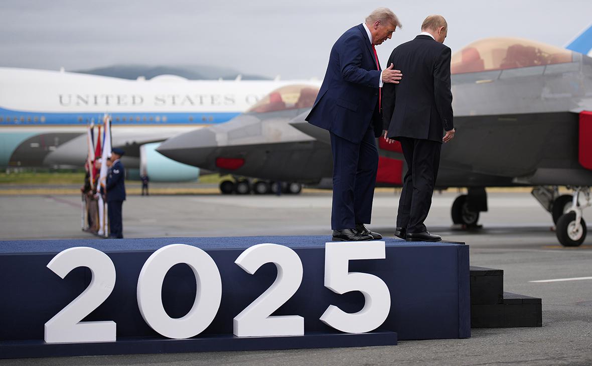 Дональд Трамп и&nbsp;Владимир Путин

