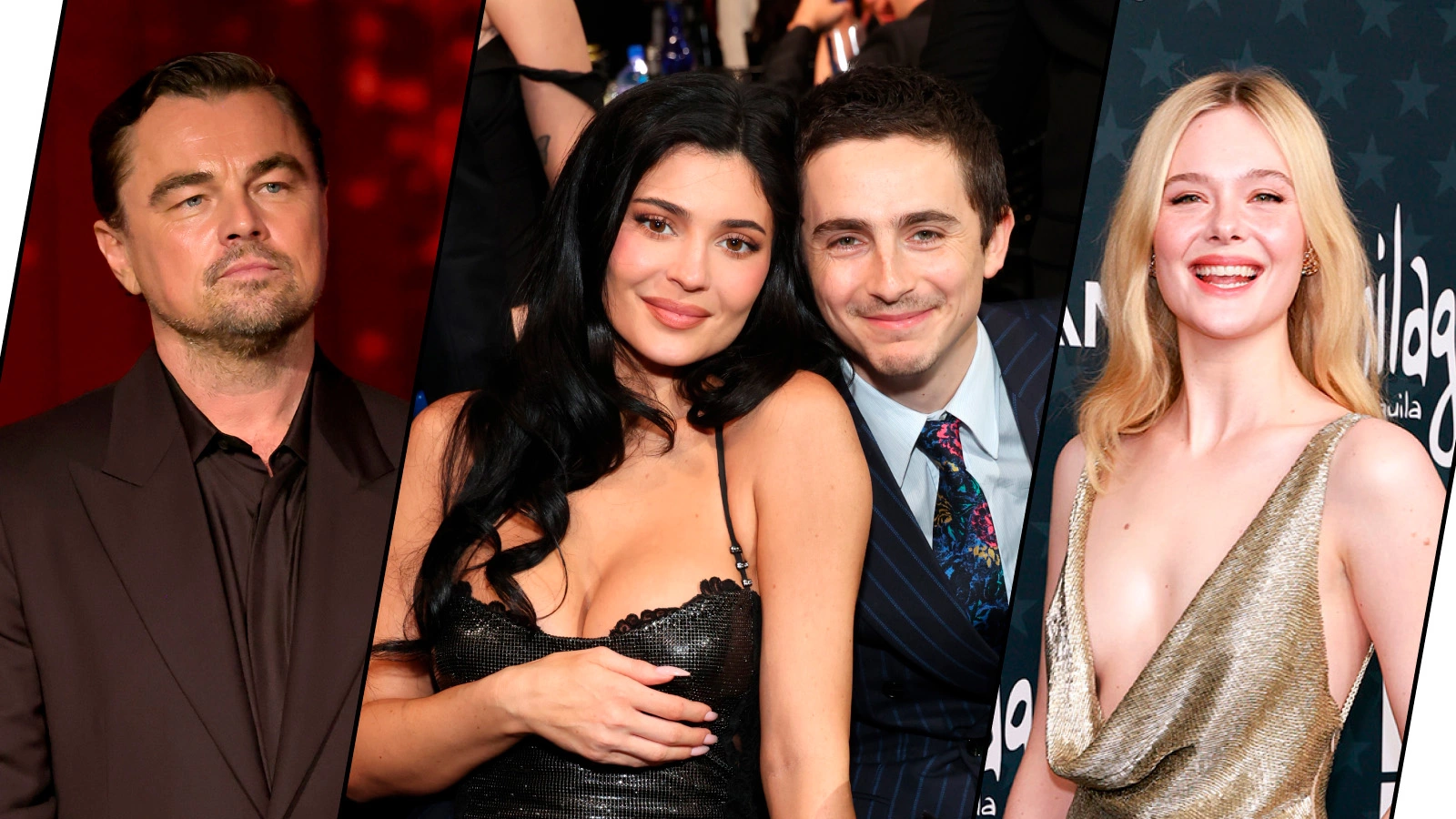 Леонардо Ди Каприо, Кайли Дженнер и Тимоти Шаламе, Эль Фаннинг