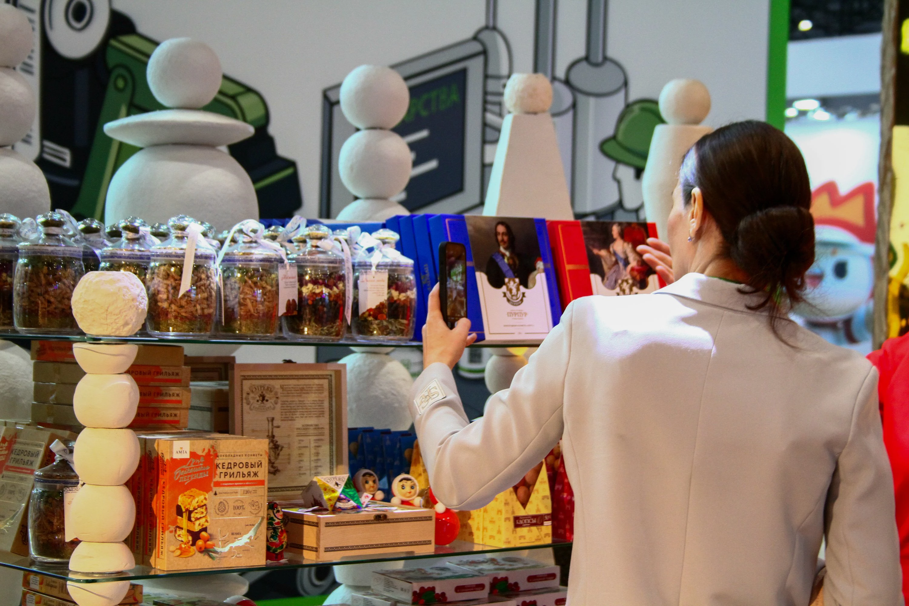 Сладости из России стали самыми популярными на выставке в Узбекистане