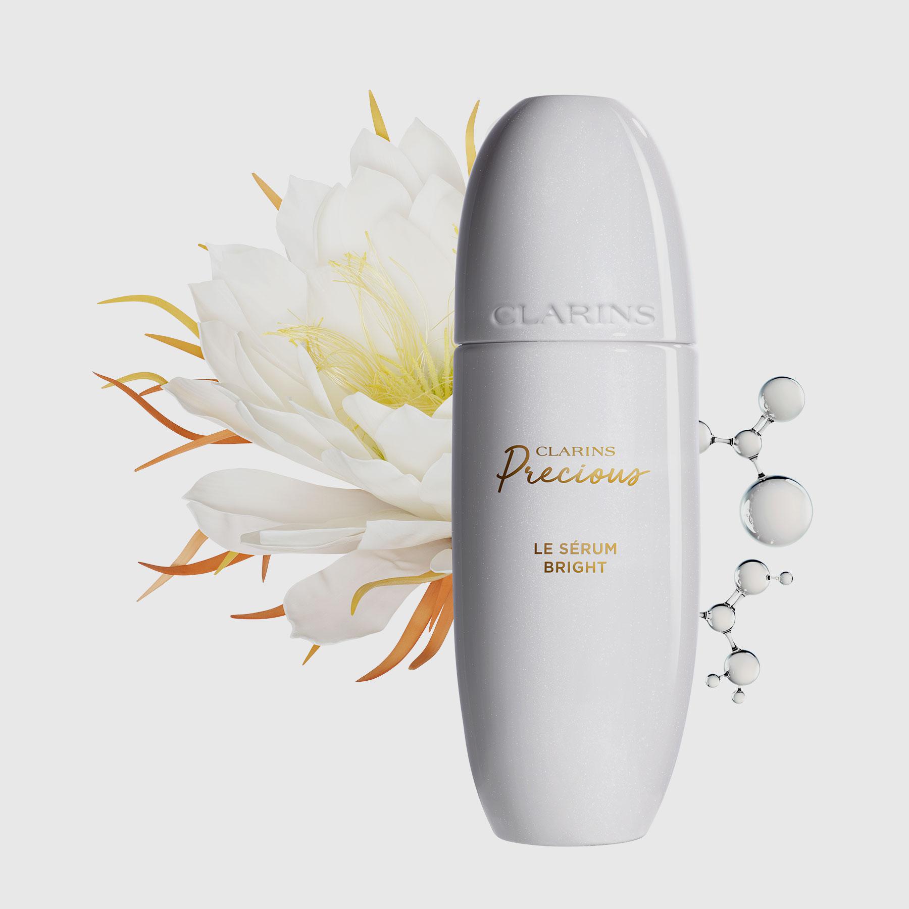 Сыворотка для лица, придающая сияние коже и выравнивающая тон, Clarins Precious