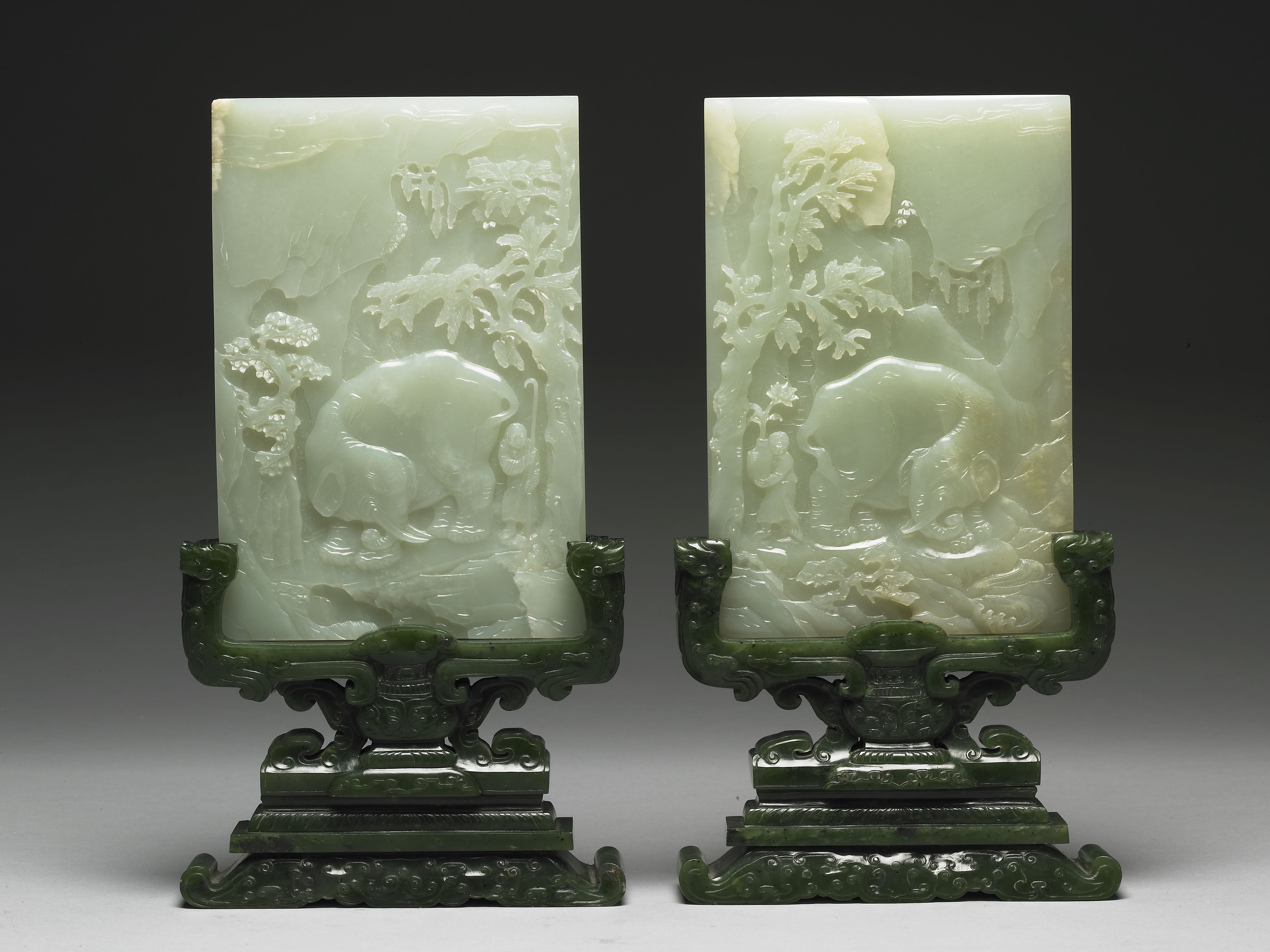 Настольные ширмы, Китай, династия Цин, 1736-1795
