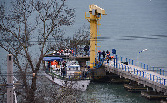Поисково-спасательные работы на&nbsp;месте катастрофы самолета Ту-154 Минобороны РФ у побережья Сочи
