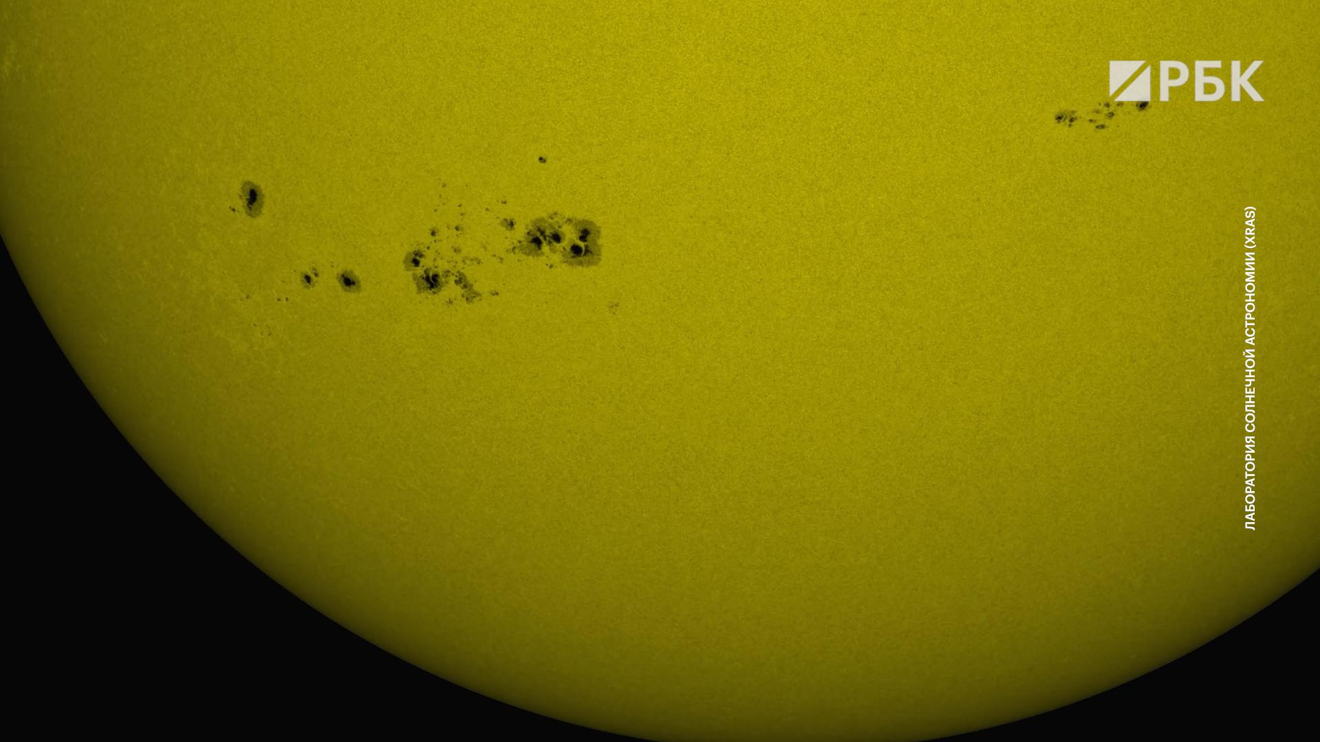 Активная область 4197 на Солнце повернулась к Земле и грозит вспышкой