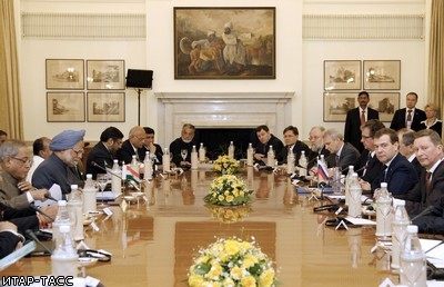 Официальный визит президента РФ в Индию
