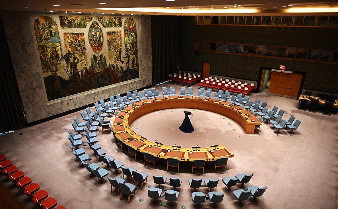 Зал заседаний Совета Безопасности ООН