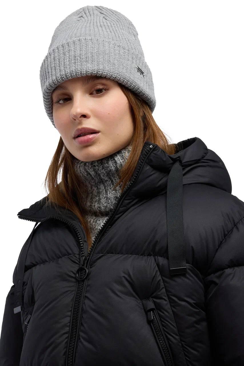 Вязаная&nbsp;шапка&nbsp;с отворотами&nbsp;Geox