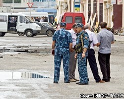 В Чечне при задержании подорвался террорист-смертник