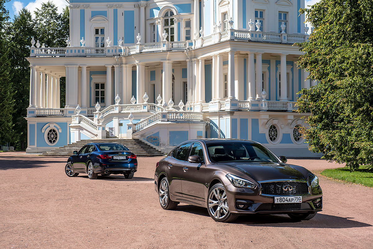 Прямой наследник. Тест-драйв Infiniti Q70 :: Autonews