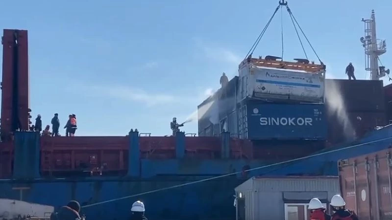 стоп-кадр из видео, опубликованного в телеграм-канале Валерия Лимаренко