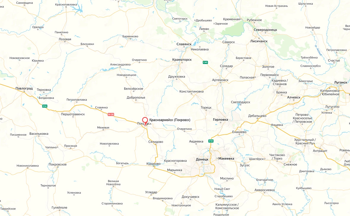 сервис «Яндекс.Карты»