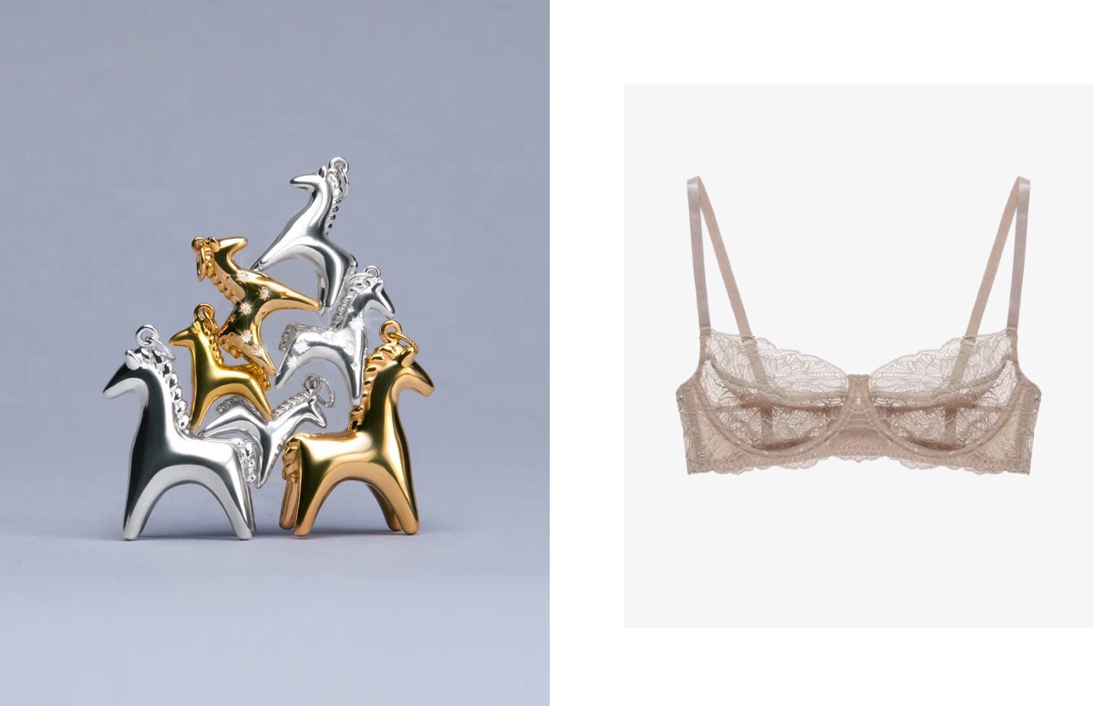 Подвеска Qari Qris, бюстгальтер Blizhe