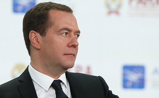 Председатель правительства России Дмитрий Медведев


