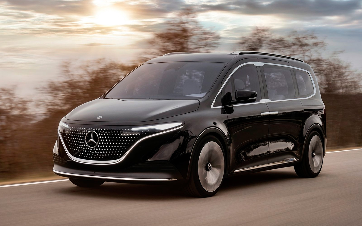 Mercedes-Benz представил электрический компактвэн EQT