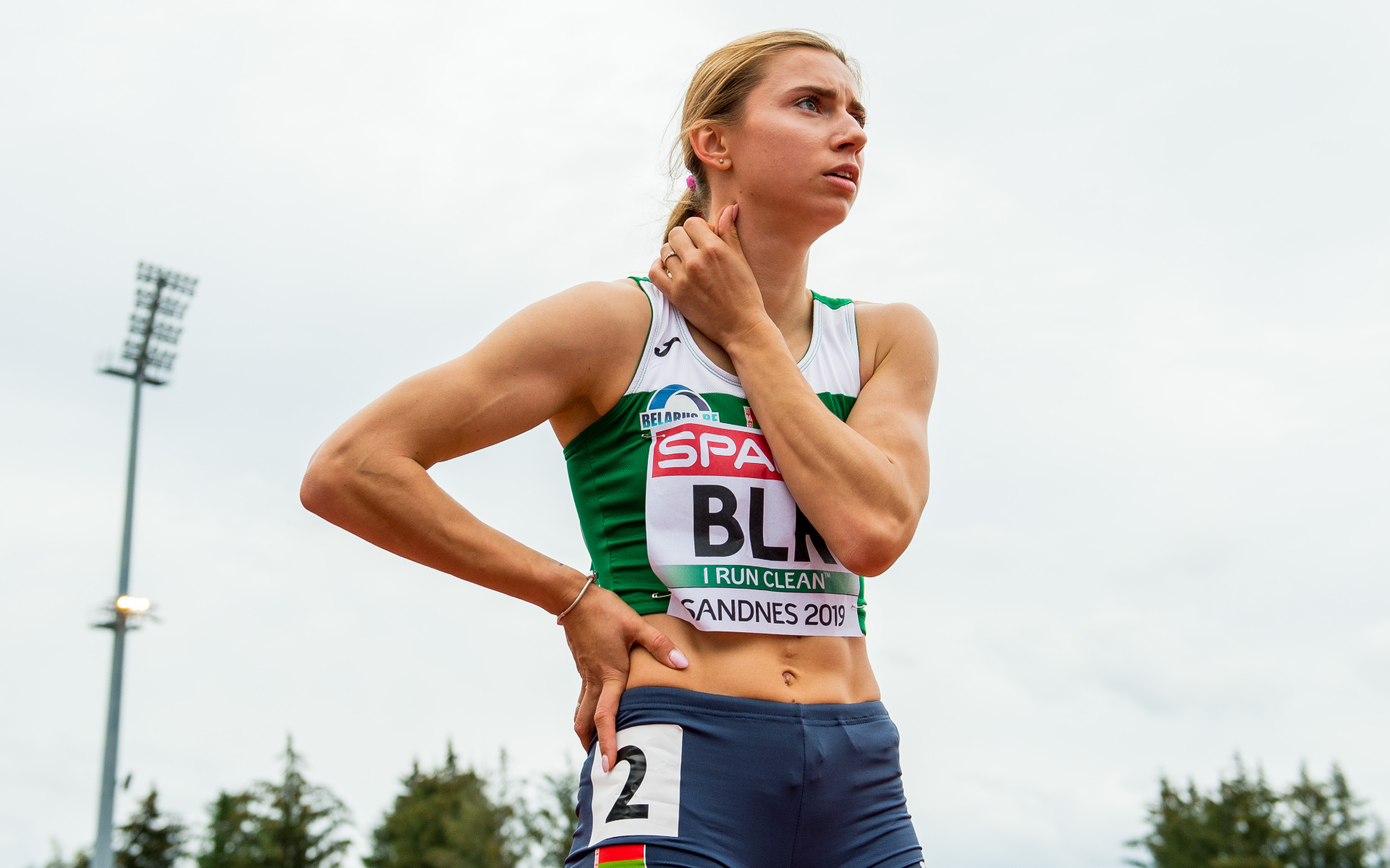 Белорусская легкоатлетка Тимановская