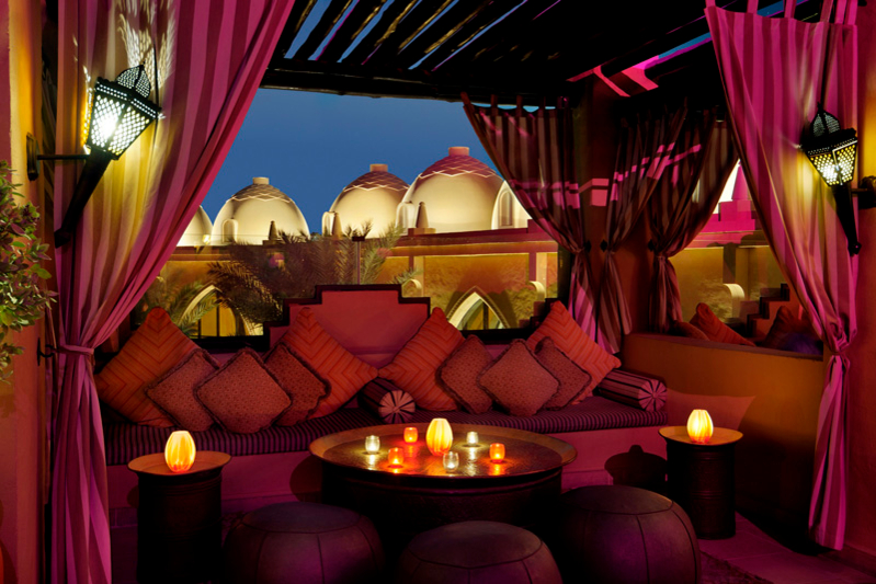 Терраса на крыше отеля Arabian Court, One&amp;Only Royal Mirage (Дубай)