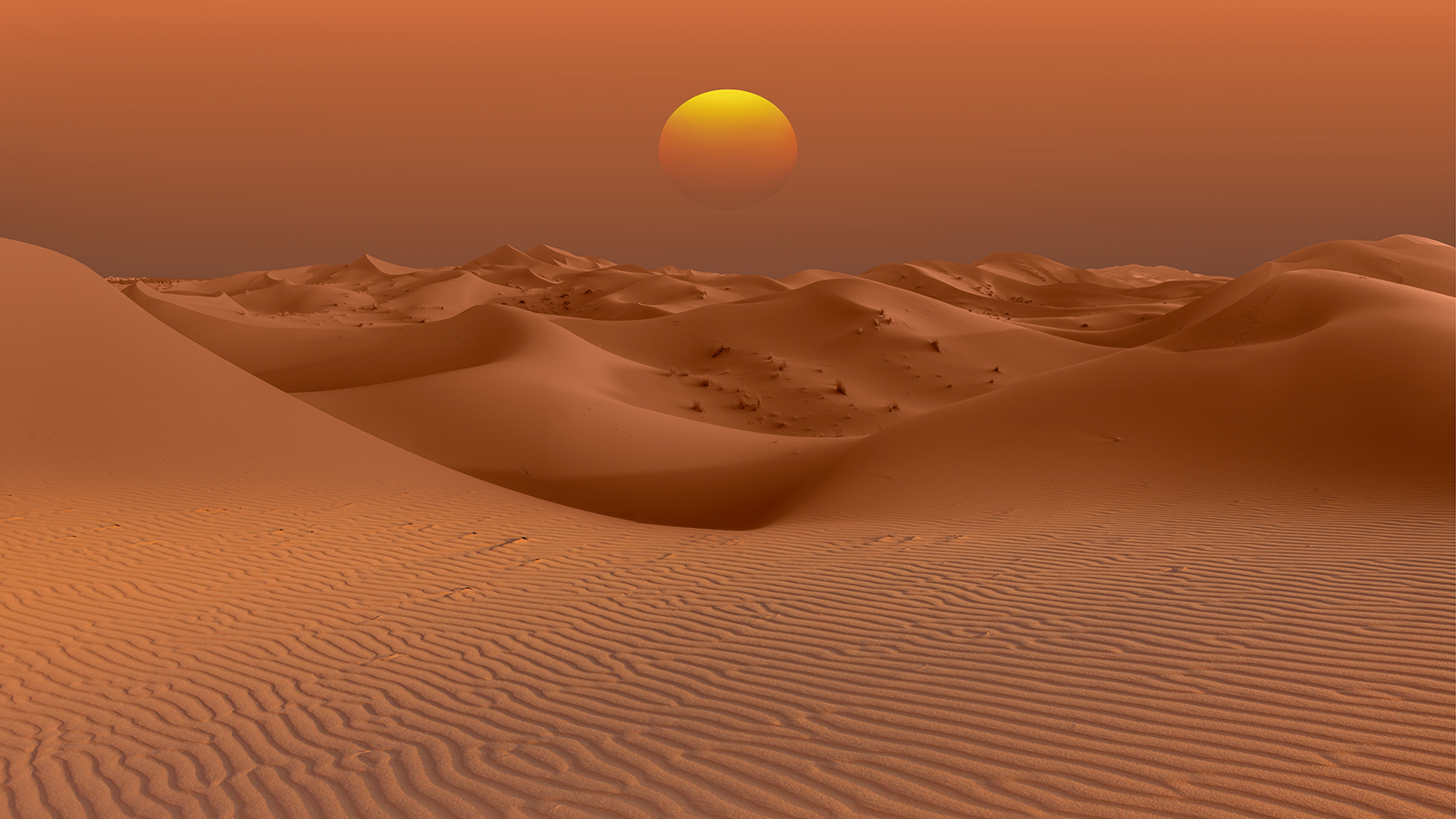 <p>Песчаные дюны в пустыне Сахара, Марокко</p>