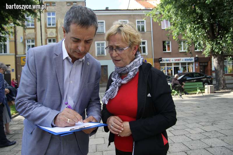 Сбор подписей за восстановление МПП в Бартошицах