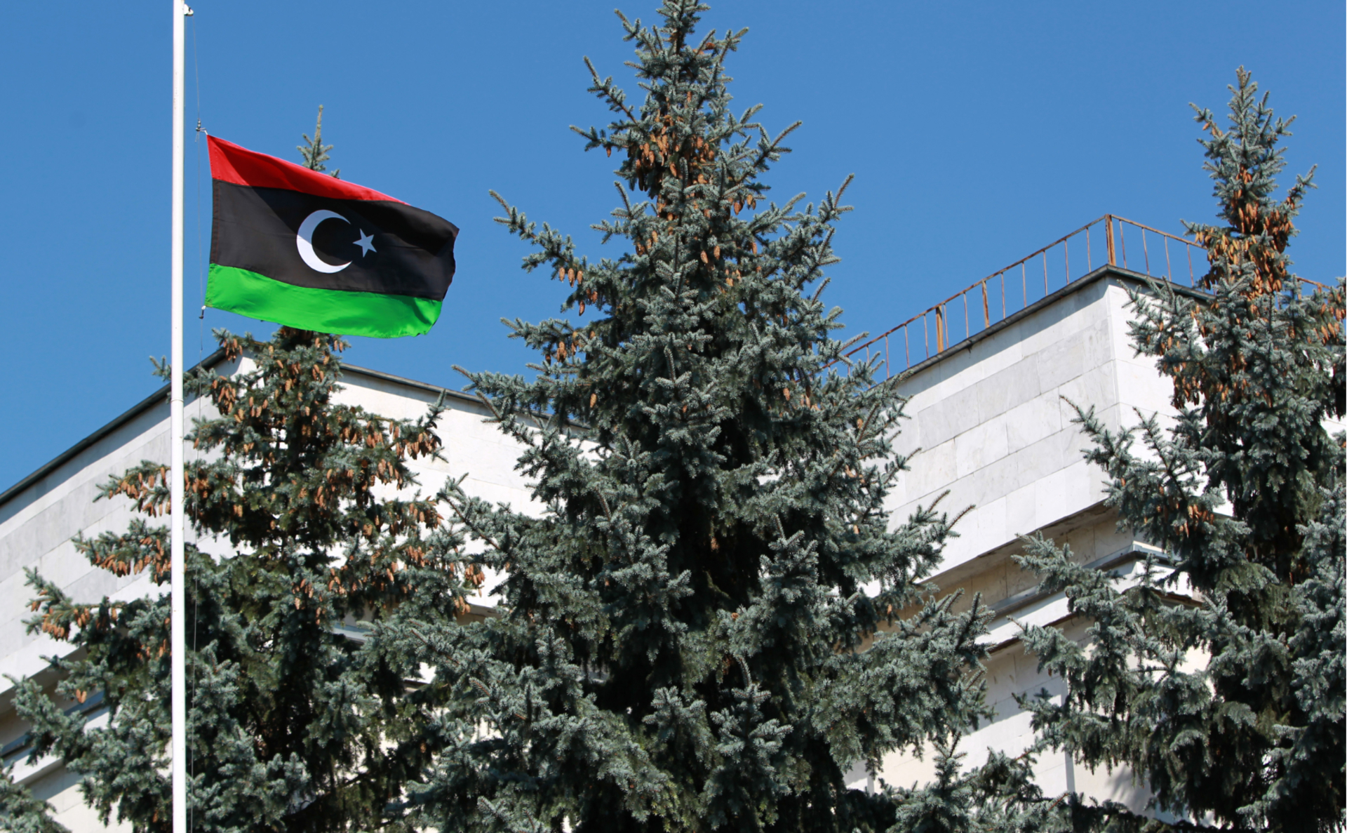 Здание посольства Ливии в Москве