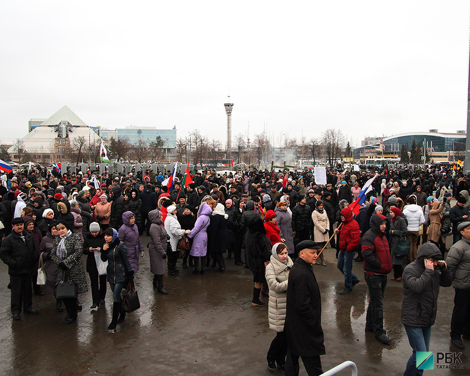 В Татарстане хотят поменять закон о митингах и шествиях