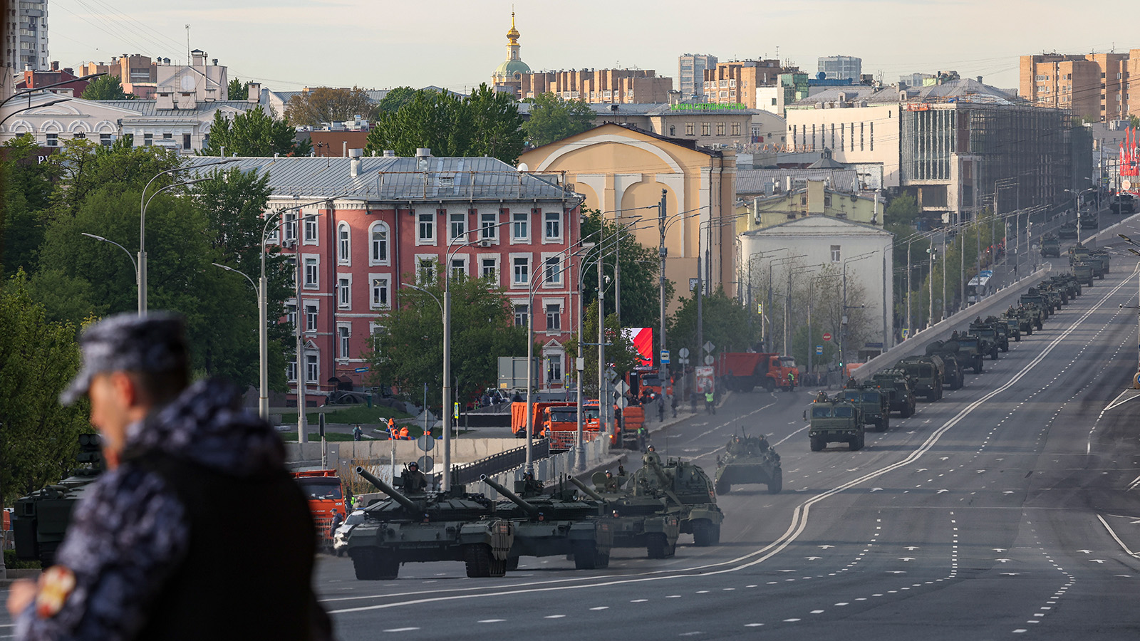 Генеральная репетиция парада Победы в Москве. 7 мая 2025 года