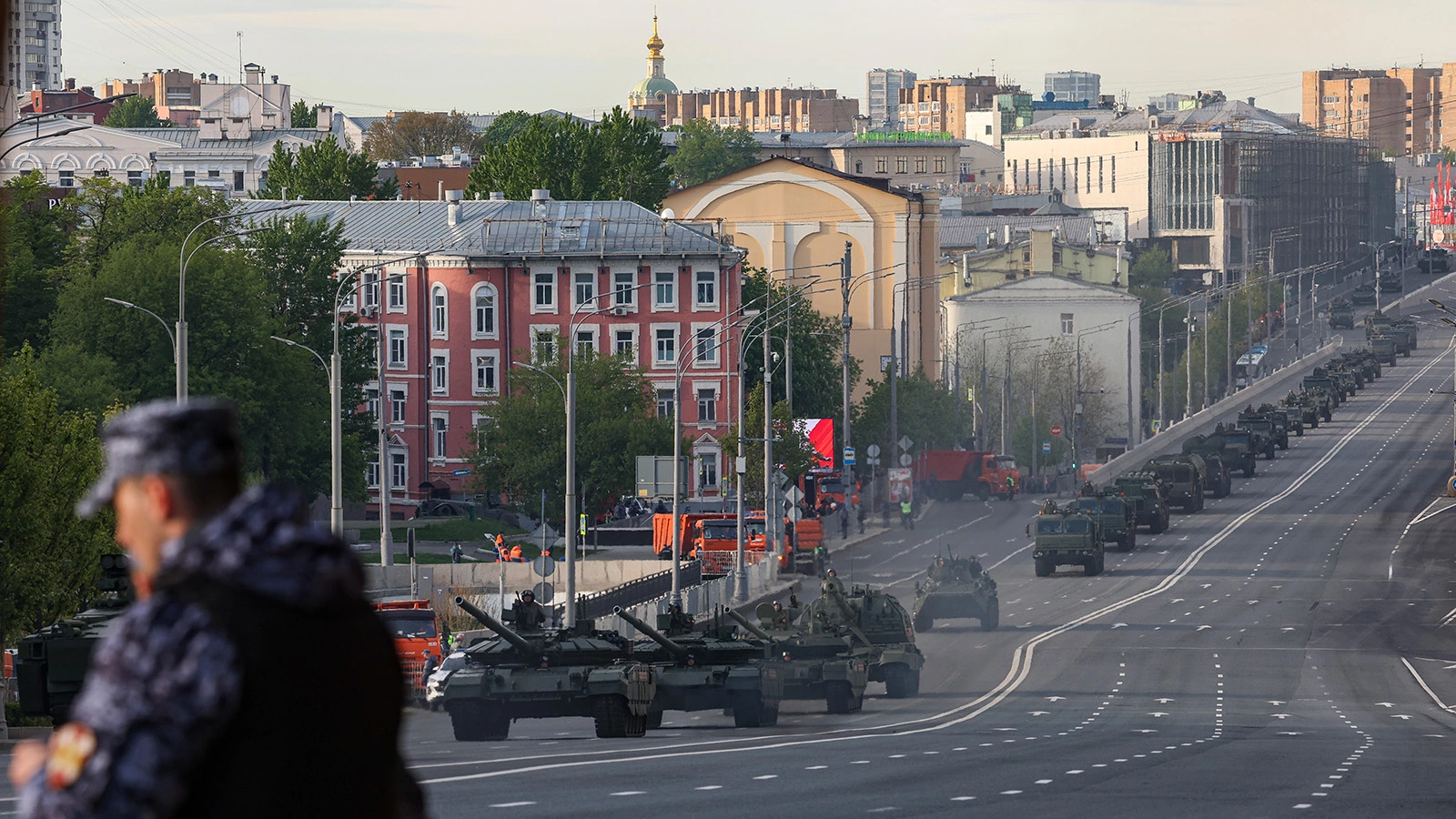 Генеральная репетиция парада Победы в Москве. 7 мая 2025 года