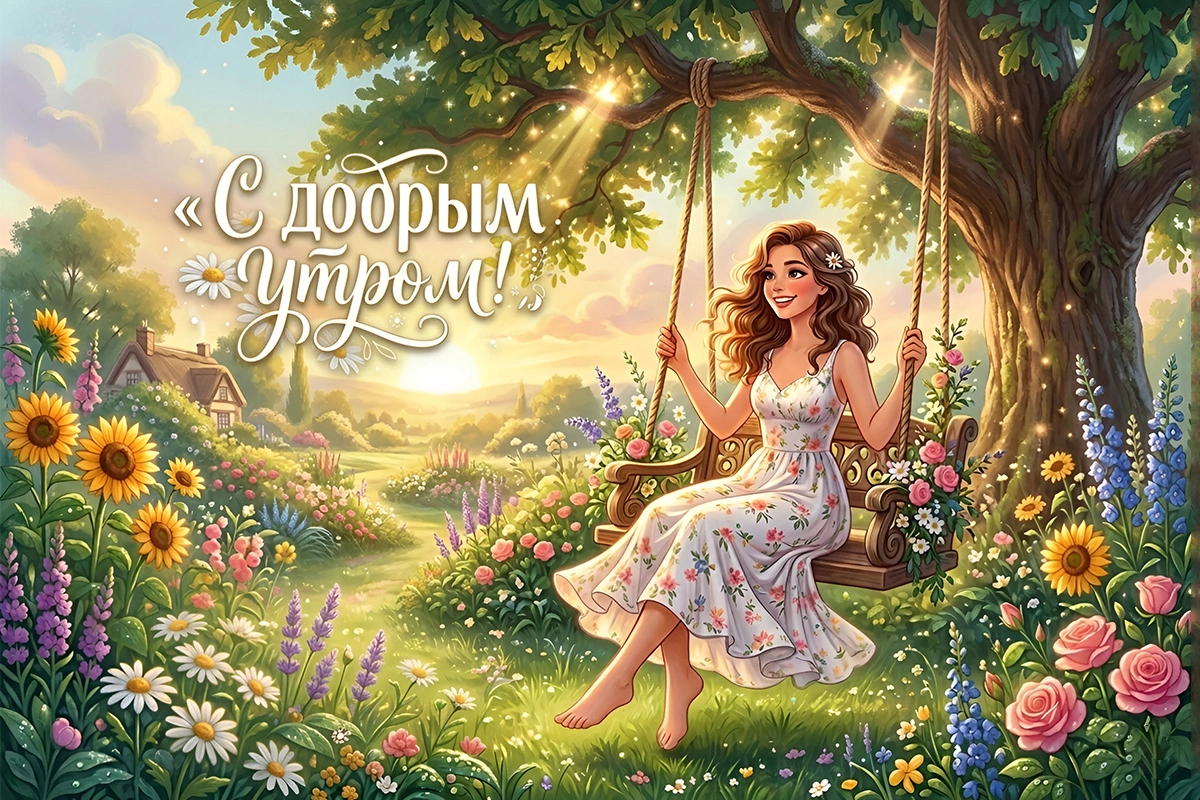 Открытки «С добрым утром!»: 30 вариантов на все случаи жизни