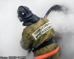 В Петербурге произошел крупный пожар в здании на набережной