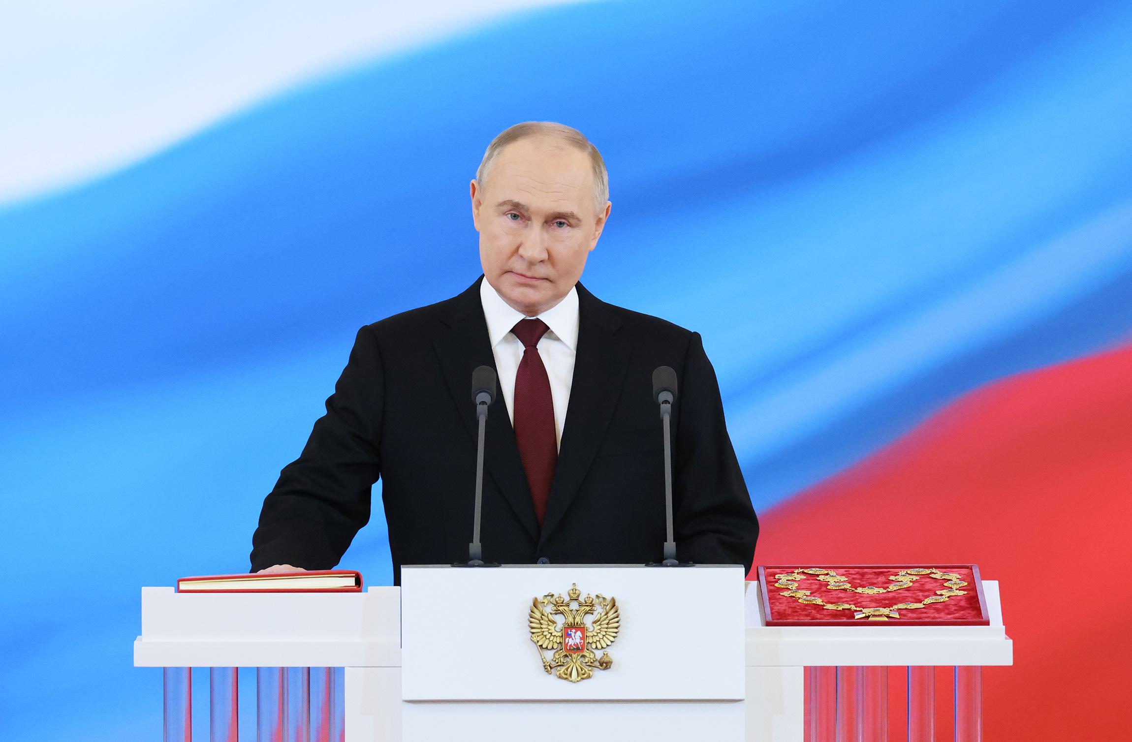 Как прошла инаугурация президента России Владимира Путина