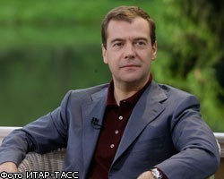 Д.Медведев выступит в эфире "Первого канала"