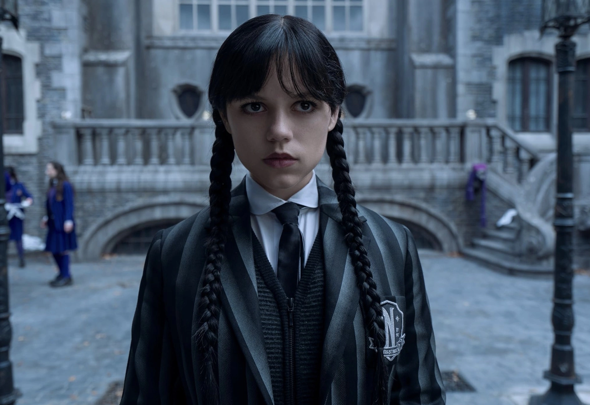 Кадр из сериала «Уэнсдей»