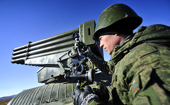 Учения ракетных и&nbsp;артиллерийских подразделений Восточного военного округа в&nbsp;Приморском крае в&nbsp;марте 2015 года