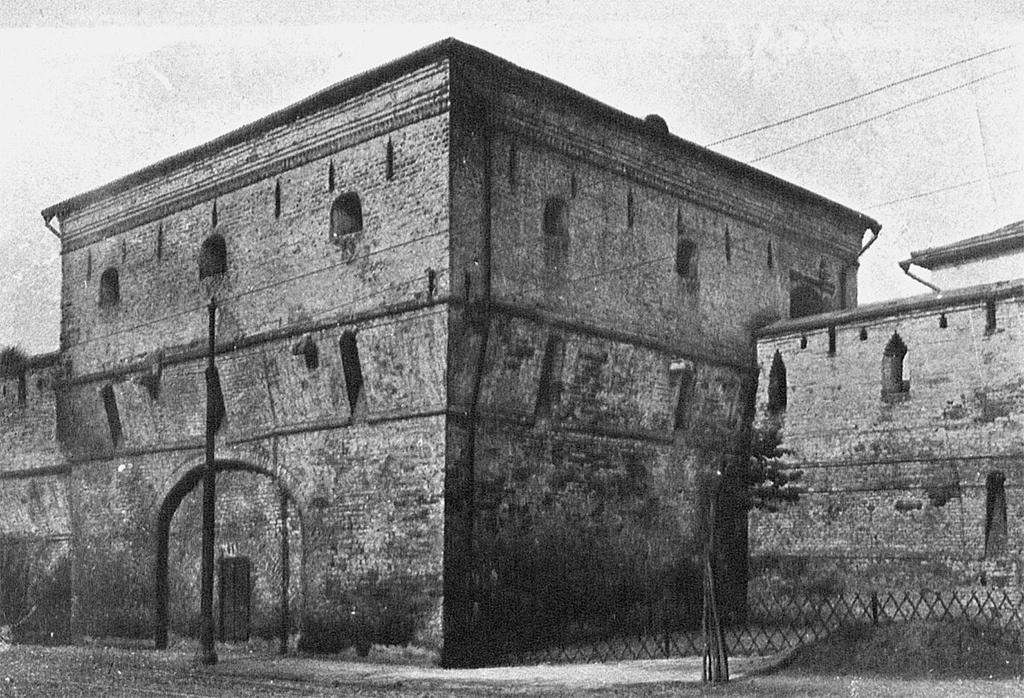 Космодамианская башня. Фото сделано ранее 1914 года