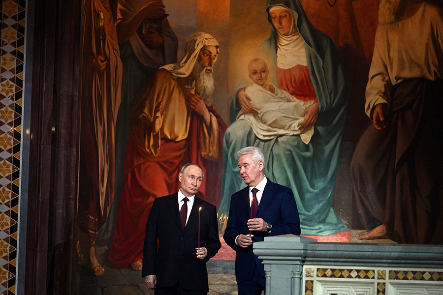 Владимир Путин и&nbsp;Сергей Собянин