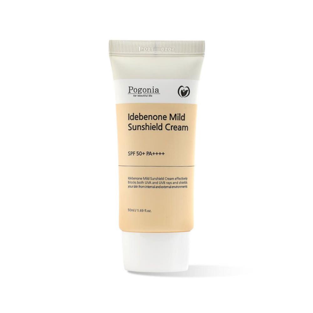 Солнцезащитный крем для лица Idebenone Mild Sunshield Cream SPF 50, 1333 руб. (Ozon)