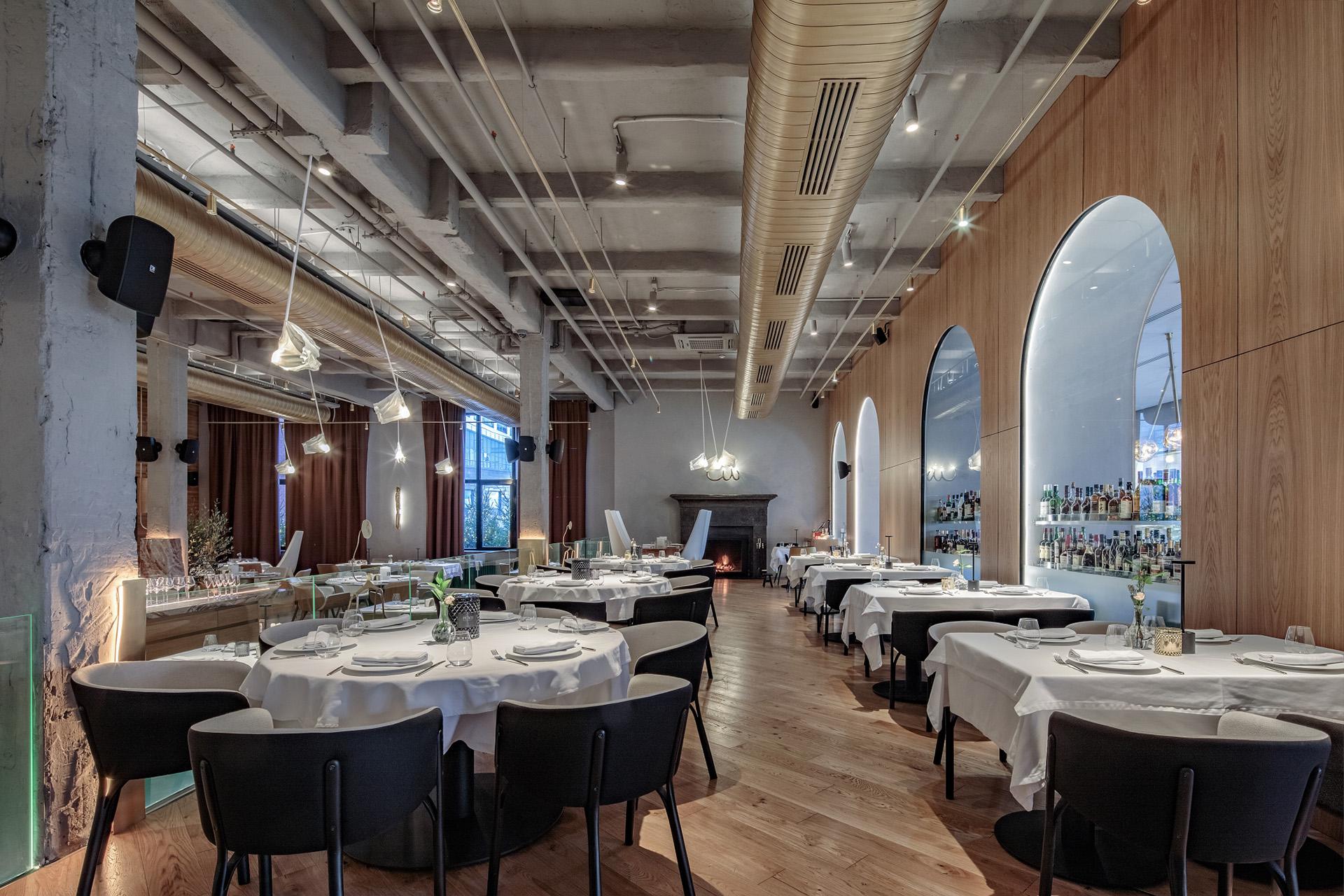 Интерьер ресторана Peach