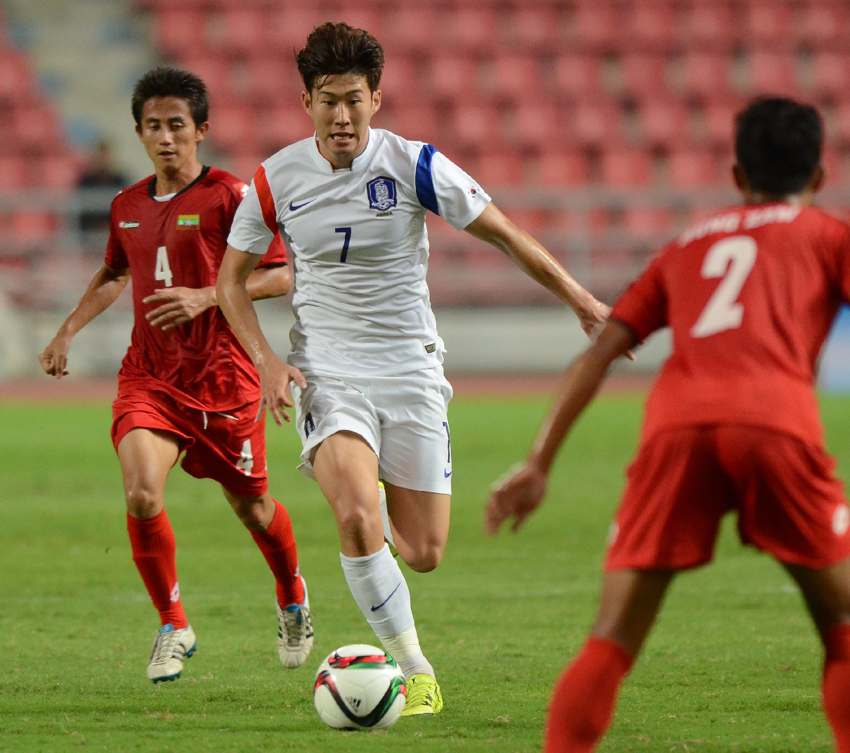 Южная Корея, 2-е место в группе А азиатского турнира